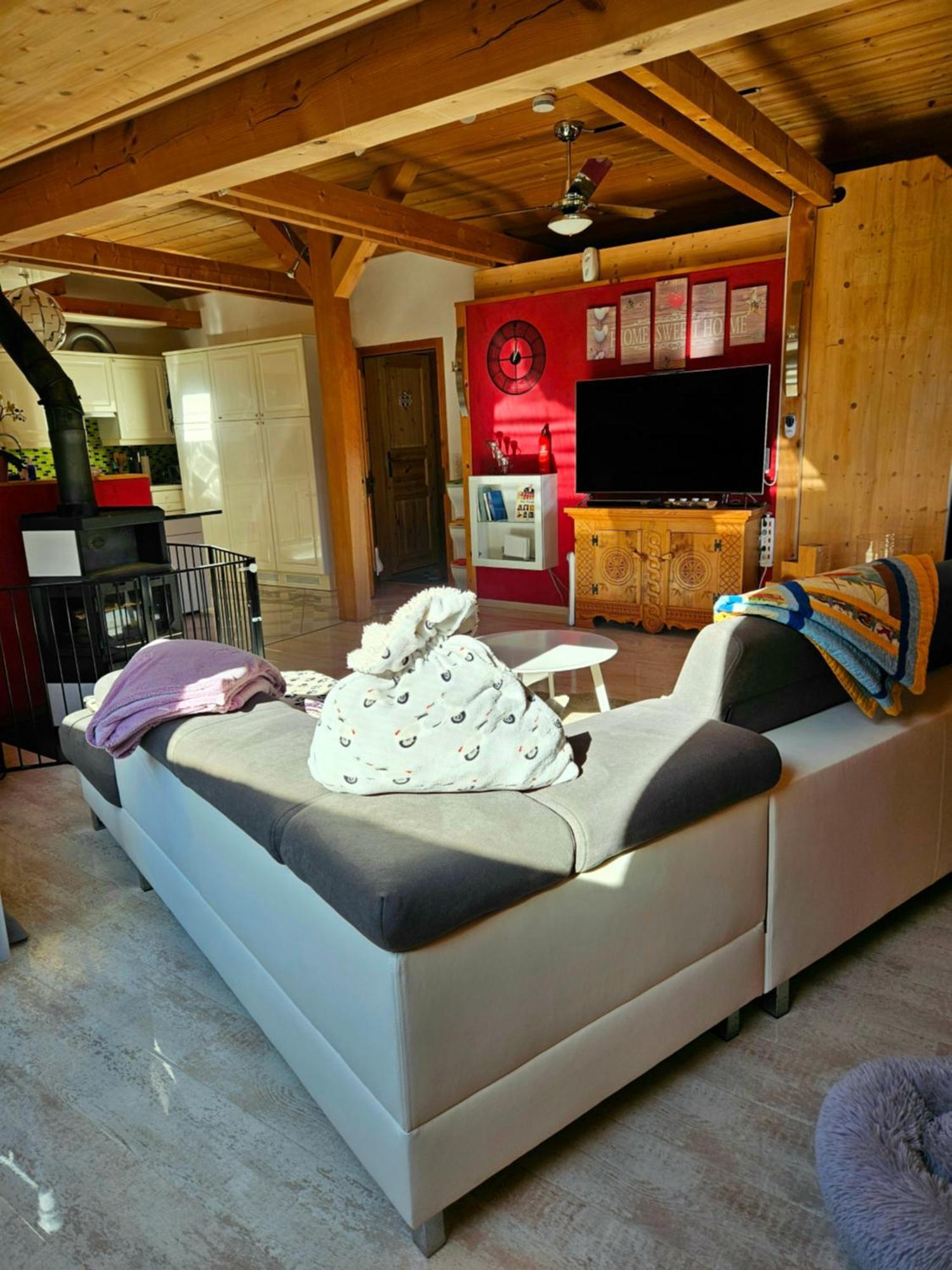 Gemuetliche Fewo Mit Sauna Inmitten Der Berge Meiringen Exterior foto