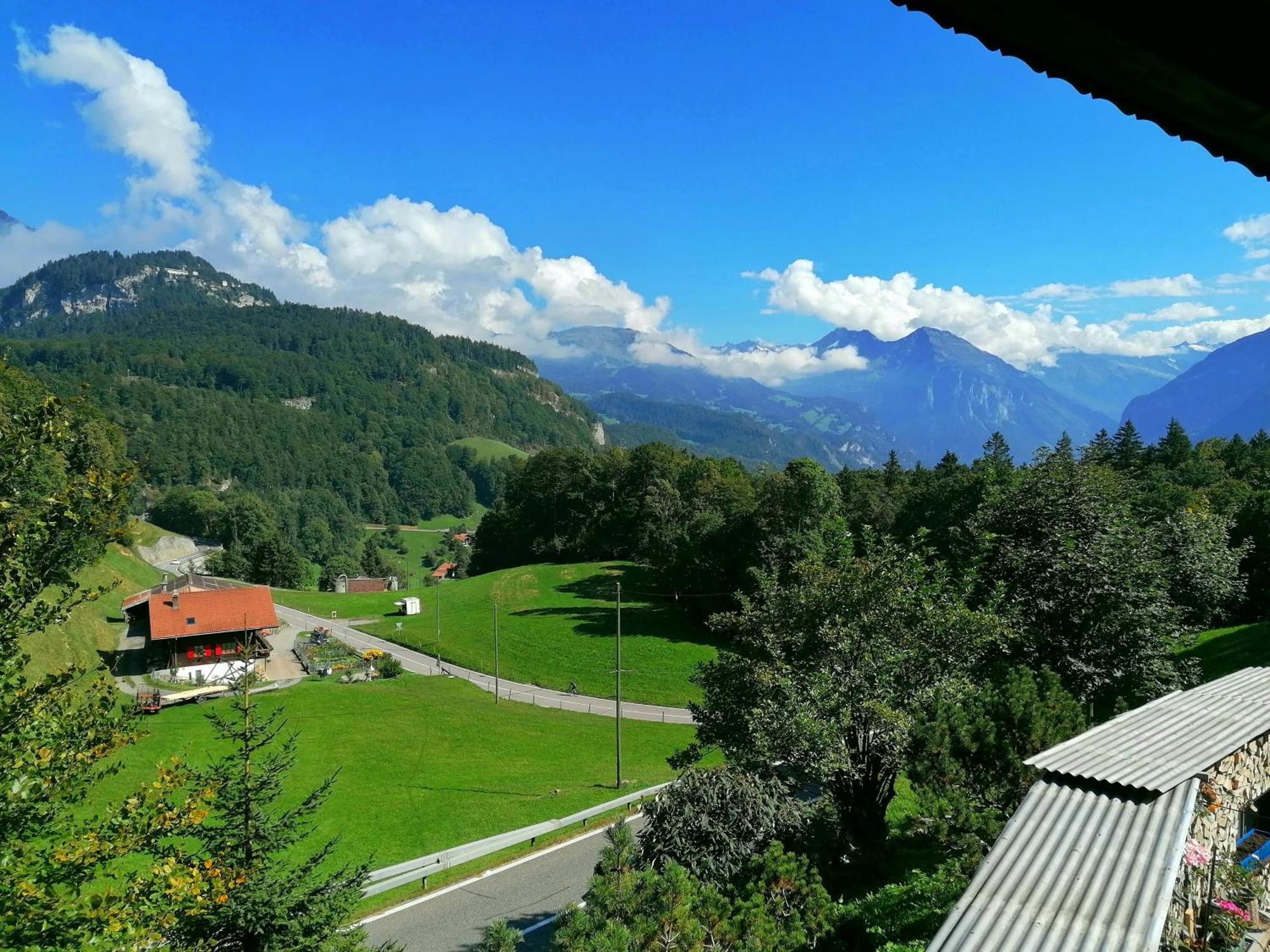 Gemuetliche Fewo Mit Sauna Inmitten Der Berge Meiringen Exterior foto